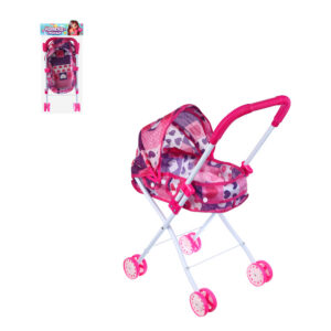 ИГРОЛЕНД Коляска люлька складная, ABS, сталь, полиэстер, 28х54х48см