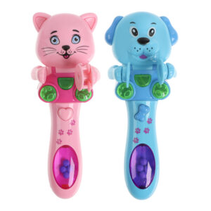 ИГРОЛЕНД Игрушка музыкальная в виде животного, пласт., 2ААА, 16х6х5,5см, 2 дизайна