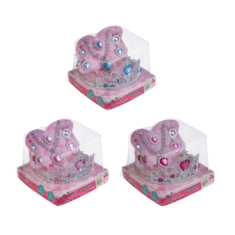 ИГРОЛЕНД Набор бижутерии "Королевский", PP, ABS, 15х12х14см — изображение 3