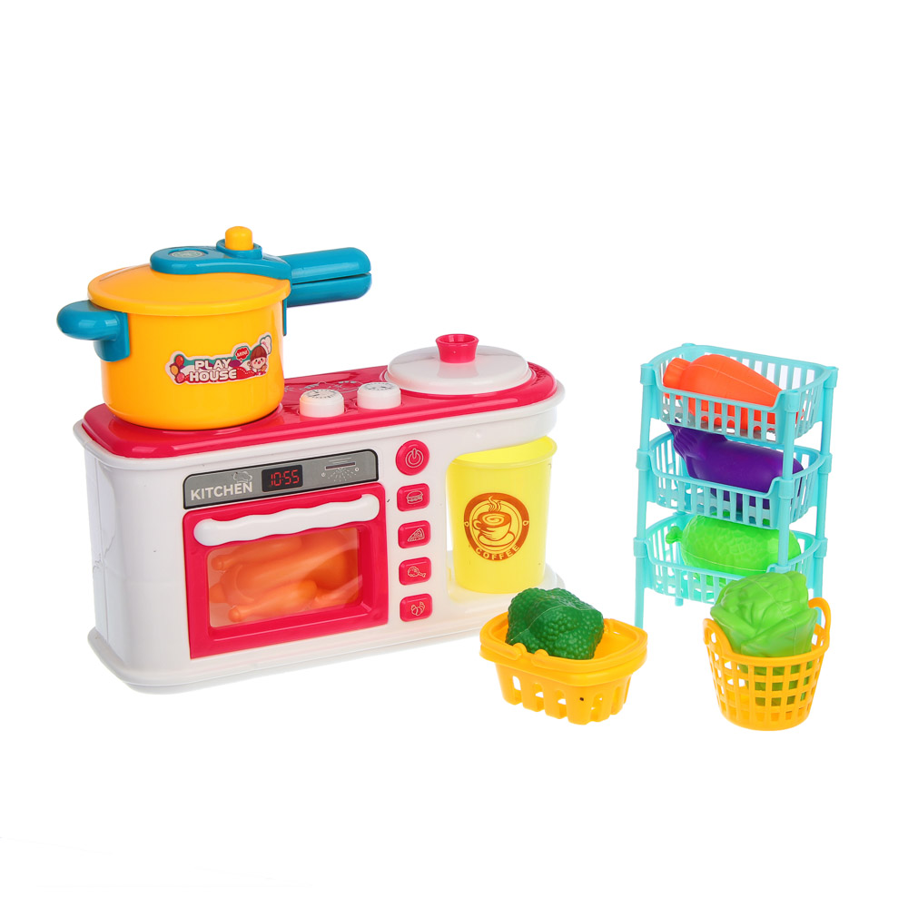 Набор игровой "Кухня с продуктами", PP, ABS, тм ИГРОЛЕНД — изображение 3