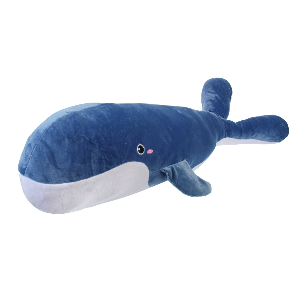 ИГРОЛЕНД Игрушка мягкая "Кит", 75 см, полиэстер — изображение 3