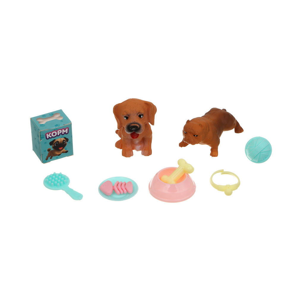 Игровой набор "Счастливая семья" Собачки, ABS, тм ИГРОЛЕНД — изображение 4